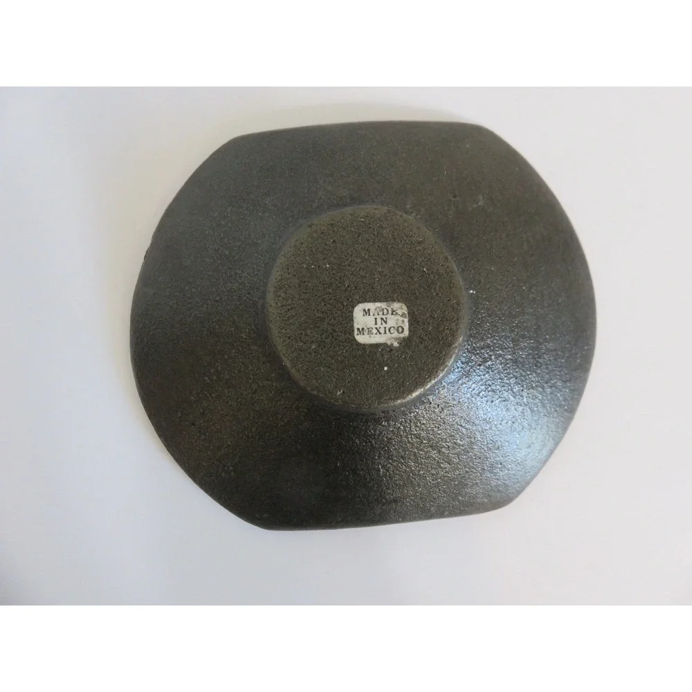 Heavy Cast Iron Metal Trinket Jewelry Dish‎ Minimalist Home Decor